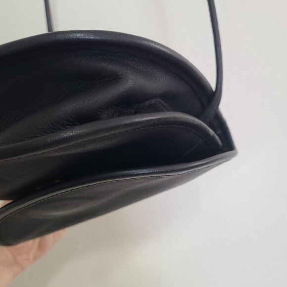 Coach Vintage Wako crossbody bag black leather - Picture 4 of 12